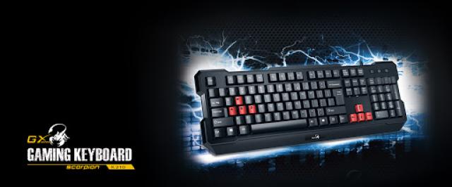 Računarske periferije i oprema - GENIUS SCORPION K210 GEJMERSKA TASTATURA - Avalon ltd